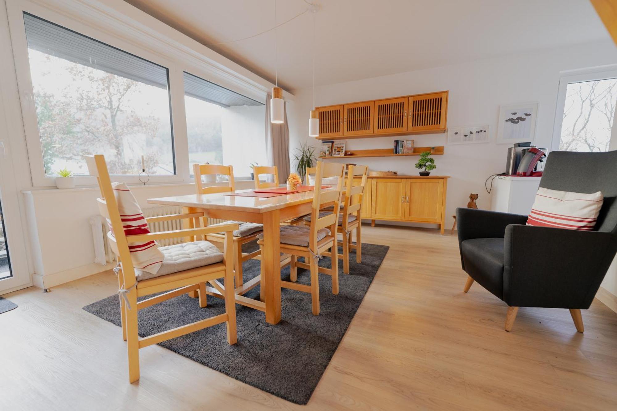 Ferienhaus Schoene Aussicht Ferienwohnung Rot Hemfurth-Edersee Extérieur photo